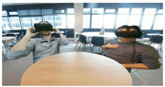 Copy of original 3GPP image for 3GPP TS 26.928, Fig. A.13-1: example image of a photo-realistic 360-degree communication experience