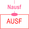 Symbolic representation of 5GS Nausf services